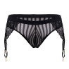 CandyMan String Porte-Jarretelles Turan Noir